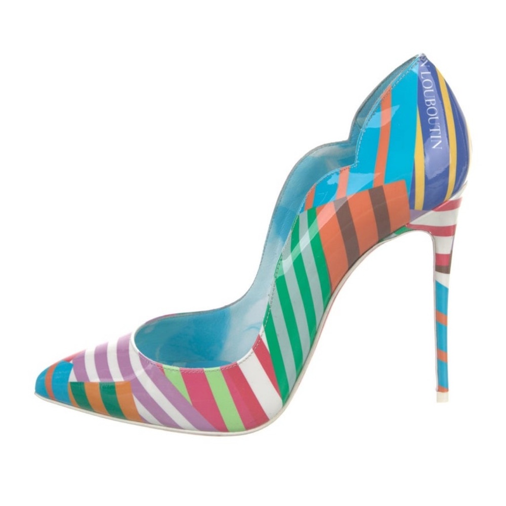 Christian Louboutin Printed Pumps - Picture 3 of 5